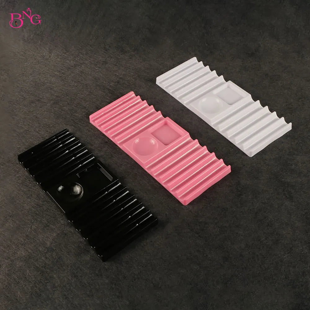 Porte stylo à ongles en silicone - 10 supports