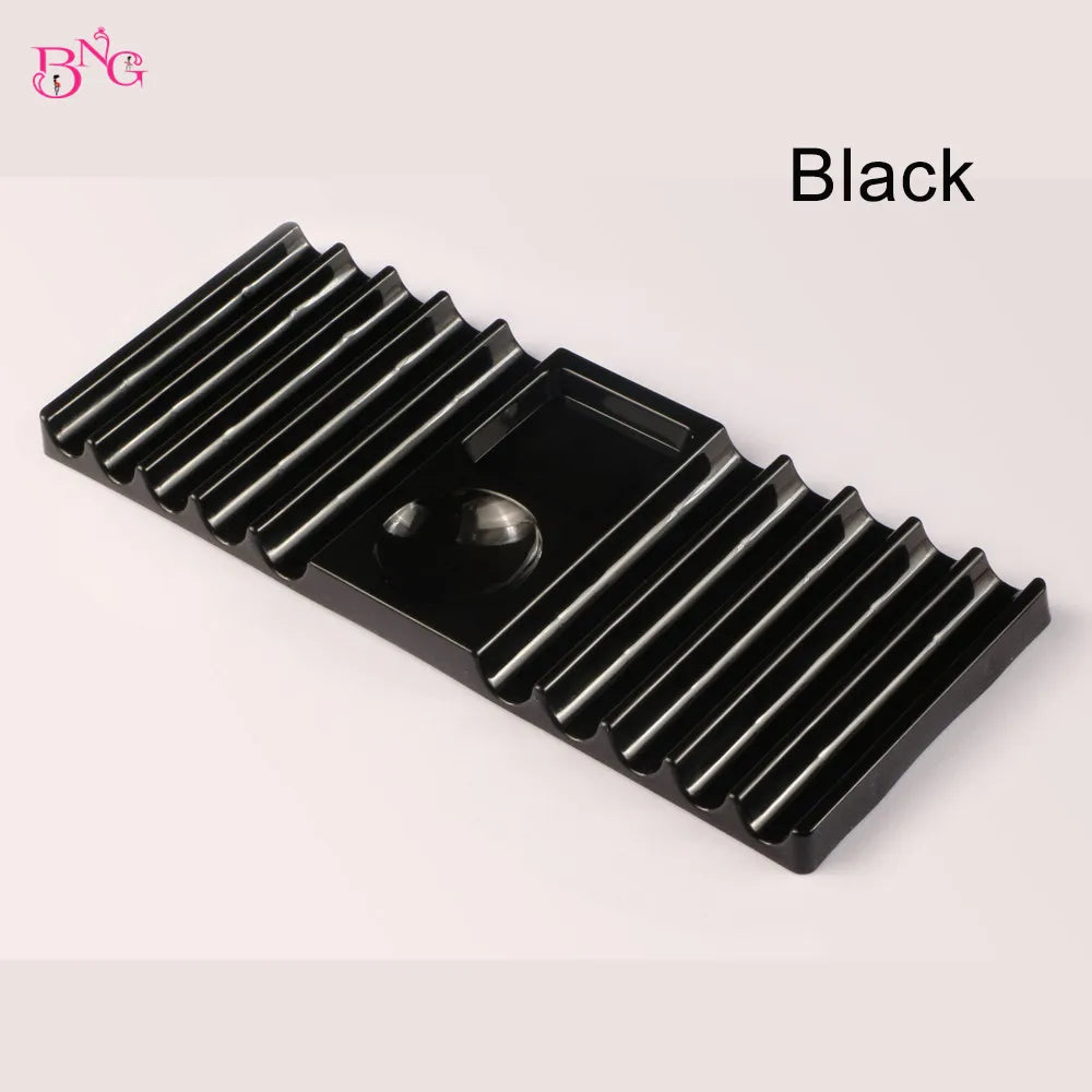 Porte stylo à ongles en silicone - 10 supports