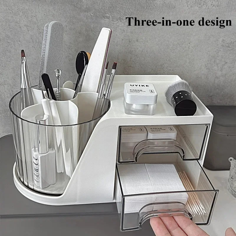 Nailbox boite de rangement transportables pour outils de manucure