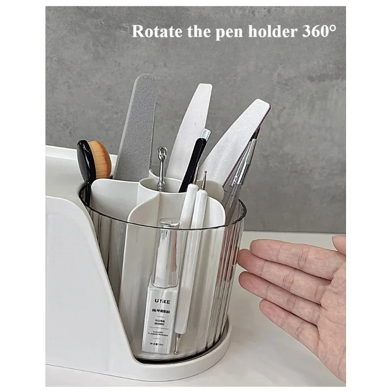 Nailbox boite de rangement transportables pour outils de manucure