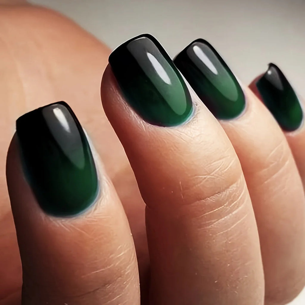 Faux ongles détachable style french carré