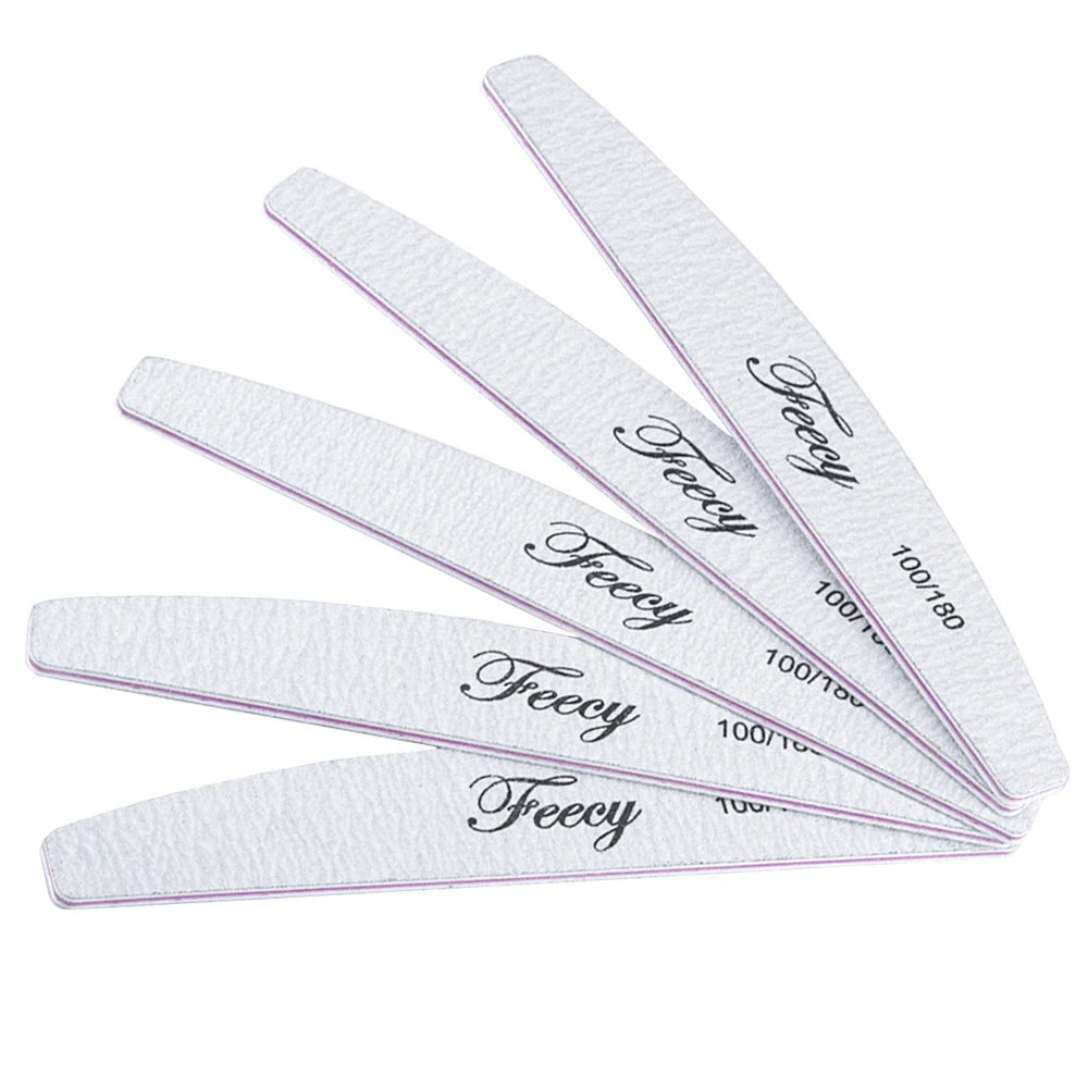 Limes à ongles proffesionnelles - lot de 10 pièces