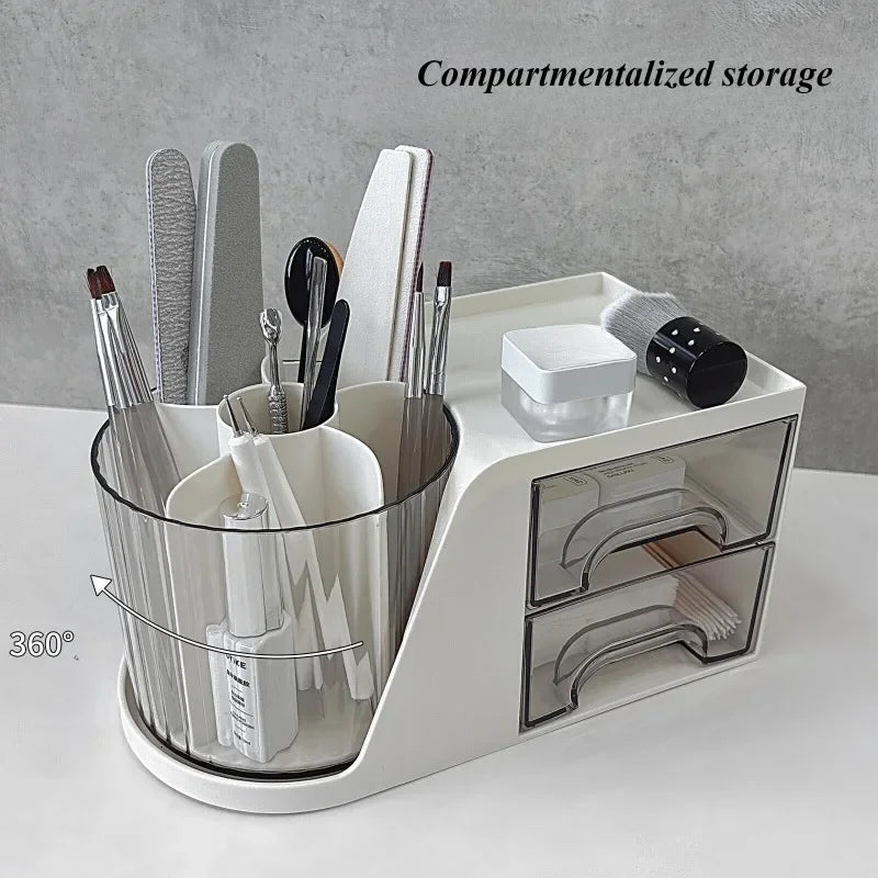 Nailbox boite de rangement transportables pour outils de manucure