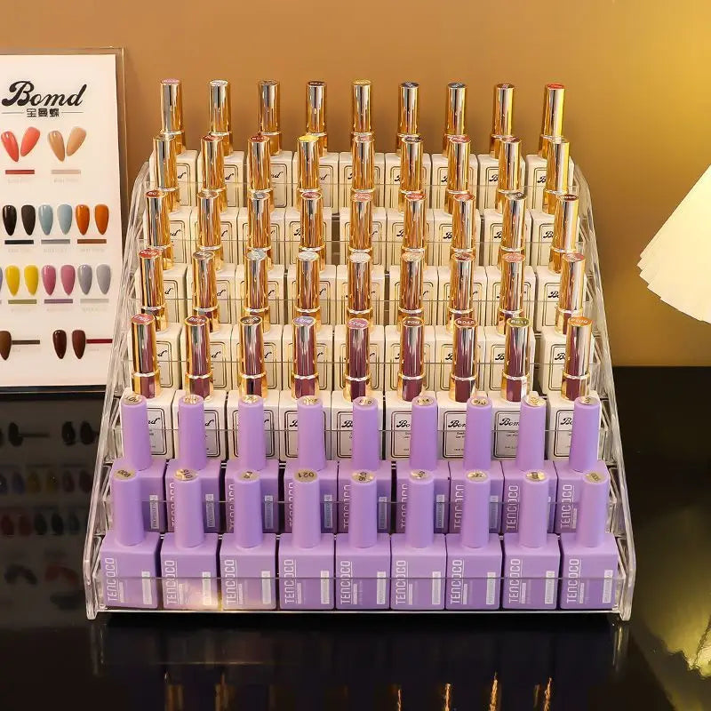 présentoir à vernis et accessoires cosmétiques/nail art