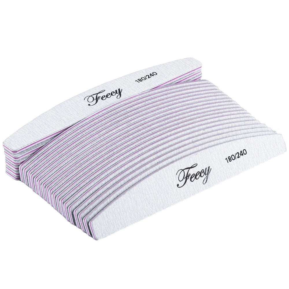 Limes à ongles proffesionnelles - lot de 10 pièces