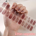 Stickers Ongles Gel Semi-Durci – Pose Facile, Résultat Salon